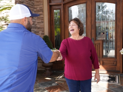 savings jar next to little house